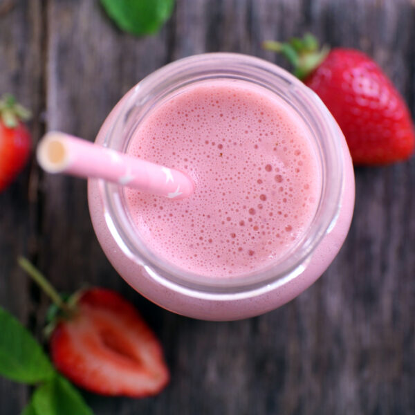 Aardbeien smoothie